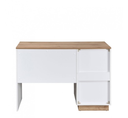 CASA DESK 3DRAWERS WHITE NATURAL 110x50xH76cm