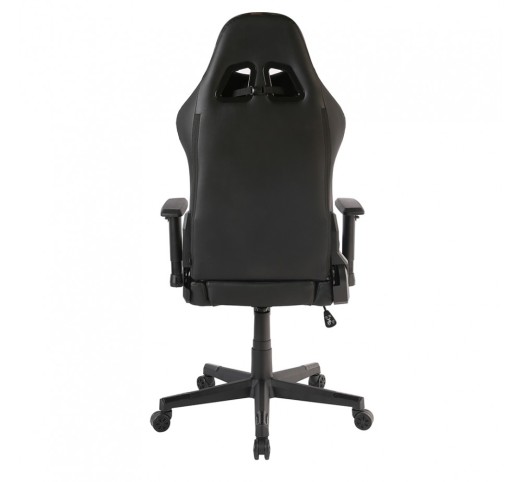 DYSKORD ΠΟΛΥΘΡΟΝΑ GAMING ΓΡΑΦΕΙΟΥ ΜΑΥΡΟ ΜΕ PATTERN 50x74xH137cm