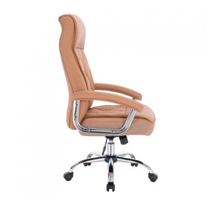 COMFY CHAIR OFFICE CAMEL CHROME 66,5x67,5xH120cm