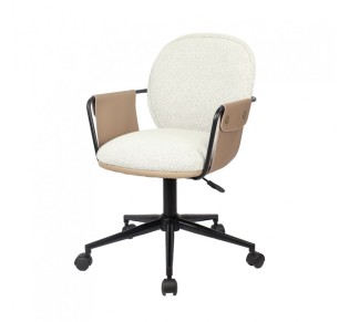 POST ΚΑΡΕΚΛΑ ΓΡΑΦΕΙΟΥ BEIGE ΚΑΦΕ 55x59xH93cm