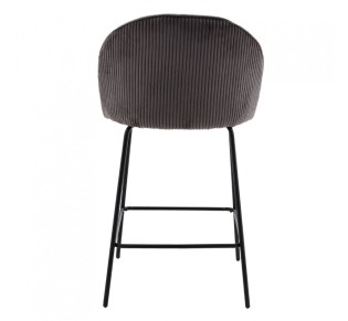 VOTSALO ΣΚΑΜΠΩ BAR ΓΚΡΙ 48x56xH95cm