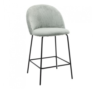 VOTSALO STOOL BAR ALMOND GREEN 48x56x95cm