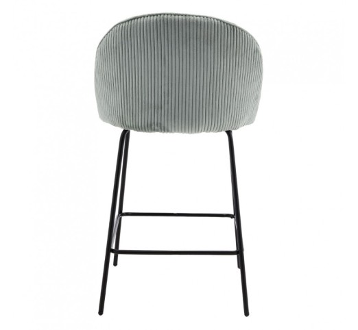 VOTSALO STOOL BAR ALMOND GREEN 48x56x95cm