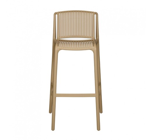 POLLY STOOL BAR CARAMEL 41x47xH100,5cm