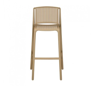 POLLY STOOL BAR CARAMEL 41x47xH100,5cm