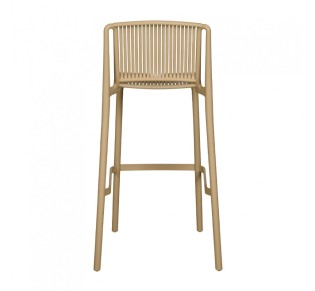 POLLY STOOL BAR CARAMEL 41x47xH100,5cm