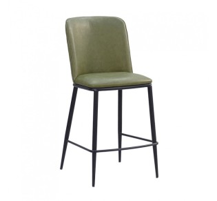 COUTURE STOOL BAR OLIVE GREEN 45,5x53,58xH99cm