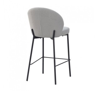 LUNE STOOL BAR GREY 48x53,5xH95,5cm