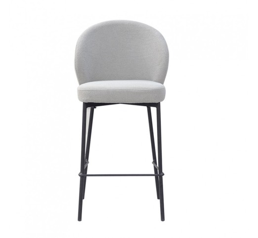 LUNE STOOL BAR GREY 48x53,5xH95,5cm