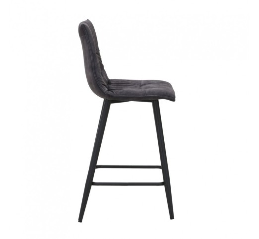 LINEA ΣΚΑΜΠΟ BAR ΑΝΘΡΑΚΙ 42x51xH84cm
