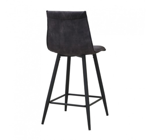 LINEA ΣΚΑΜΠΟ BAR ΑΝΘΡΑΚΙ 42x51xH84cm
