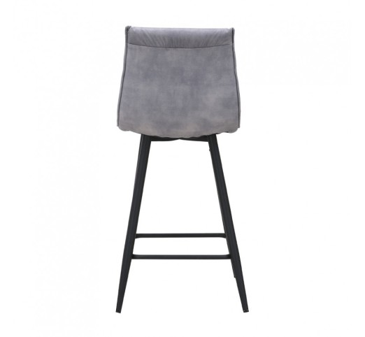 LINEA ΣΚΑΜΠΟ BAR ΓΚΡΙ SILVER 42x51xH84cm