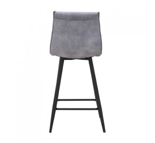 LINEA STOOL BAR GREY SILVER 42x51xH84cm