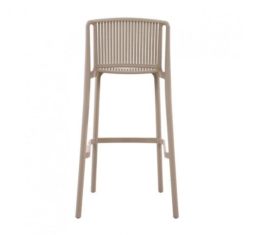 POLLY ΣΚΑΜΠΟ BAR ΓΚΡΙ ΑΝΟΙΧΤΟ 41x47xH100,5cm