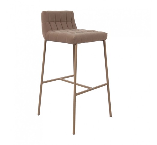 MERLO STOOL BAR BEIGE 49x50xH88cm