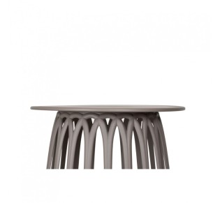 BASKET COFFEE TABLE CAPPUCCINO 49,5x49,5xH44cm 2