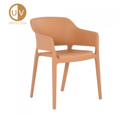 ARCO ΠΟΛΥΘΡΟΝΑ CARAMEL 55,5x54,5xH77,5cm