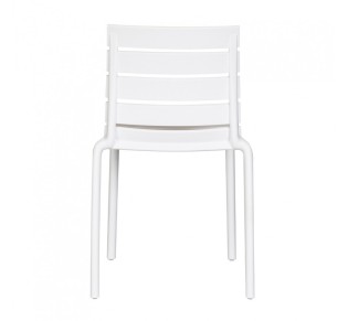 HORIZONTAL CHAIR WHITE 42x54,5xH78cm