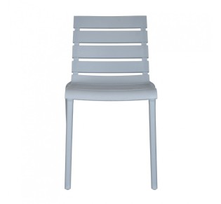 HORIZONTAL CHAIR GREY 42x54,5xH78cm