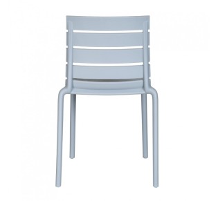 HORIZONTAL CHAIR GREY 42x54,5xH78cm