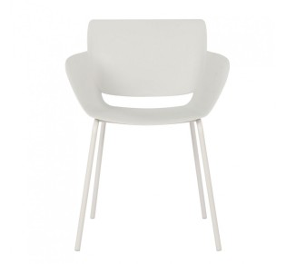 SEDIA ΠΟΛΥΘΡΟΝΑ OFF WHITE 58x52xH79,5cm 2