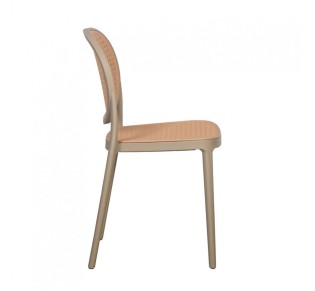 RATTI CHAIR LATTE NATURAL 41,5x52xH84cm