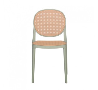 RATTI CHAIR MINT NATURAL 41,7x54xH84cm