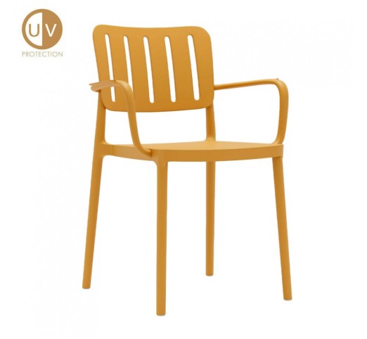 MILANO ΠΟΛΥΘΡΟΝΑ ΚΙΤΡΙΝΟ 53x58xH81,5cm