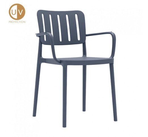 MILANO ΠΟΛΥΘΡΟΝΑ ΜΠΛΕ 53x58xH81,5cm