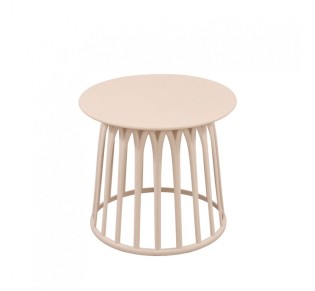 BASKET COFFEE TABLE TERRAZZO 49,5x49,5xH44cm 2