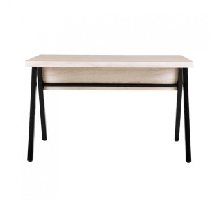 ALPHA DESK SONOMA BLACK 120x76xH74cm