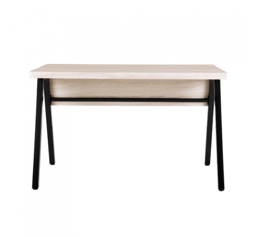ALPHA DESK SONOMA BLACK 120x76xH74cm