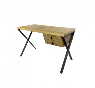 BOW ΓΡΑΦΕΙΟ 2ΣΥΡΤΑΡΙΑ ΦΥΣΙΚΟ 120x60xH76cm