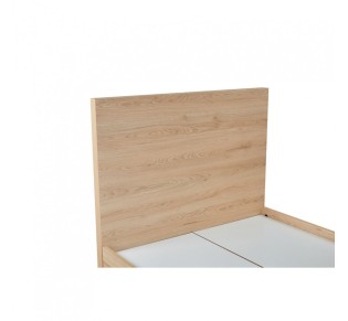 NEON BED (FOR MATTRESS 120x200cm) NATURAL 127x234xH121cm