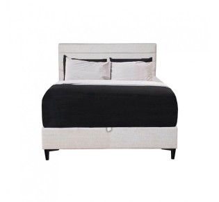 STRATTA ΚΡΕΒΑΤΙ ΜΕ ΑΠΟΘΗΚ. ΧΩΡΟ (ΓΙΑ ΣΤΡΩΜΑ 120x200cm) OFF WHITE 06-900 127x208xH121cm 2