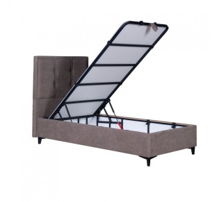 PIANO ΚΡΕΒΑΤΙ ΜΕ ΑΠΟΘΗΚ. ΧΩΡΟ (ΓΙΑ ΣΤΡΩΜΑ 90x200cm) MUSHROOM 05-780 207x97xH115cm