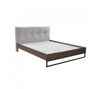 INSPIRE BED (FOR MATTRESS 160x200cm) WALNUT 160x200cm
