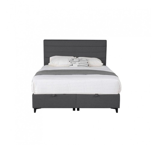 UTOPIA BED WITH STORAGE AND MATTRESS GREY 34-900 207x160xH115cm