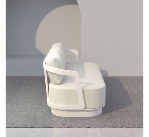 TORRE LOUNGE SET 1+2+2 OFF WHITE 198x81xH66cm