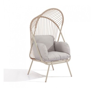SUN ARMCHAIR BEIGE 75x69xH135,5cm