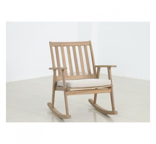 GARDEN ΠΟΛΥΘΡΟΝΑ ΜΕ ΜΠΡΑΤΣΟ ΜΑΞΙΛΑΡΙ ΦΥΣΙΚΟ 76x64xH84cm