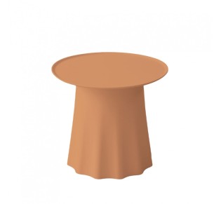 VOLANT SIDE TABLE PEACH 50x50xH45cm