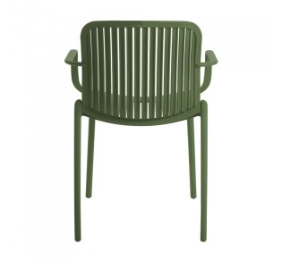 BRIO ARMCHAIR OLIVE GREEN 58x56,5xH82cm