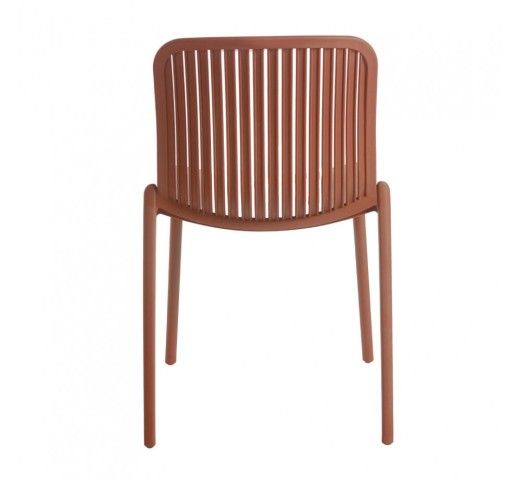 BRIO CHAIR TERRACOTTA 58x49xH81cm
