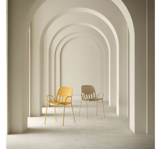 LIDO ΠΟΛΥΘΡΟΝΑ ΜΟΥΣΤΑΡΔΙ 57x55,5xH80cm