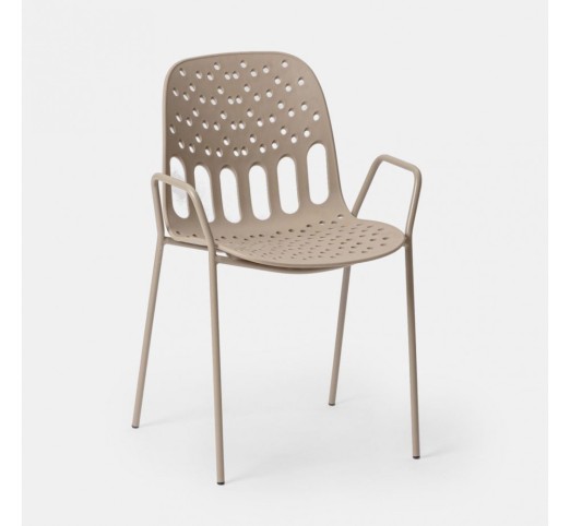 LIDO ΠΟΛΥΘΡΟΝΑ BEIGE 57x55,5xH80cm
