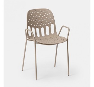 LIDO ΠΟΛΥΘΡΟΝΑ BEIGE 57x55,5xH80cm