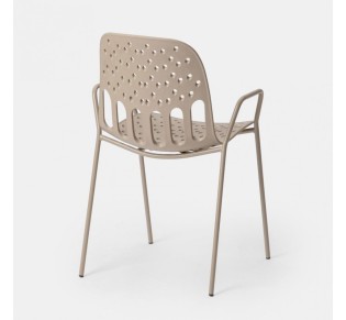 LIDO ΠΟΛΥΘΡΟΝΑ BEIGE 57x55,5xH80cm