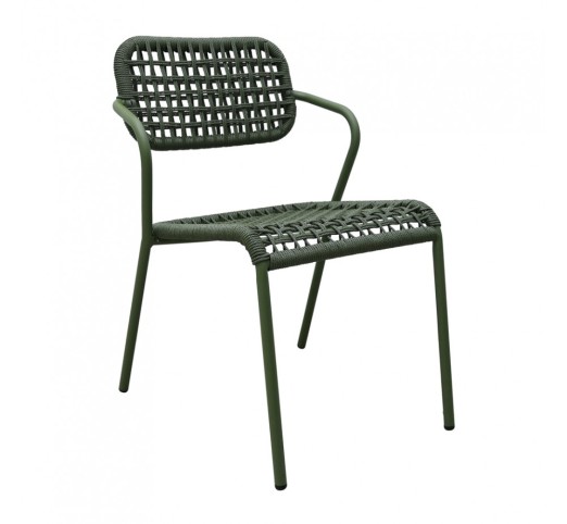 BEE ARMCHAIR OLIVE GREEN 62x56xH82cm