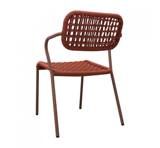 BEE ΠΟΛΥΘΡΟΝΑ TERRACOTTA 62x56xH82cm